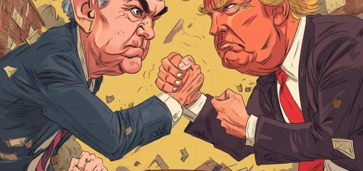 trump vs powell