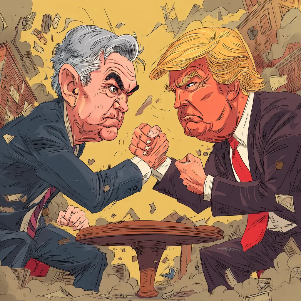Trump’s Tantrum: Bullying Jerome Powell to Slash Rates While Screaming for His Ouster