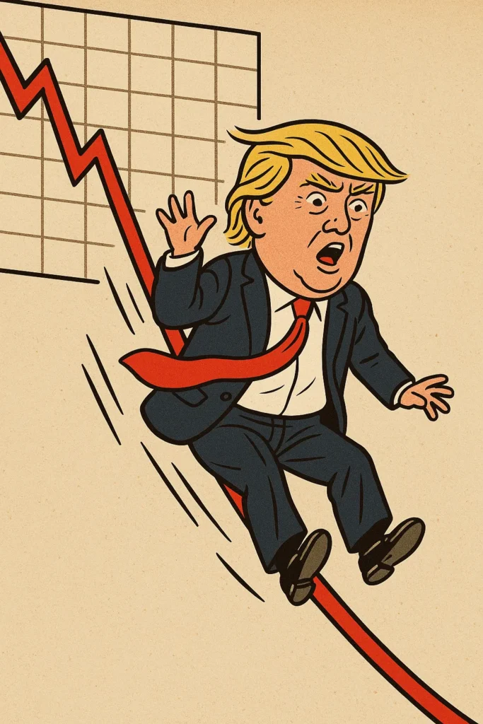 trump market crash